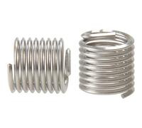 Mayddle Wire Thread Inserts Recoil 25083 M8 x 1.25 Pitch 1.5D Silver Pack of 10