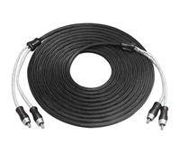 RECOIL PCI217 Premium 99.99% Oxygen Free Copper 17ft 2-Channel RCA Audio Interconnects Cable, Double Shielded with Noise Reduction