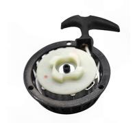 Recoil Pull Starter, 5.7mm Hole 78mm Mount compatible with 2-stroke 47cc 49cc Mini Moto ATV Quad Dirt Bike Scooter black