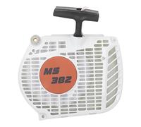 Recoil Pull Starter Alloy Steel Chainsaw Starter Replacement Bad Metal Recoil Starter Smooth Surface for MS382 MS381 Chainsaw Models