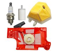 Recoil Pull Starter Assy Air Fuel Filter Kit for H=u-s-q-v-a-r-n-a 50 51 55 for Rancher 55 EU1 EPA Chainsaw 503151801 503608803