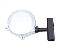 Recoil Pull Starter Replacement for GY6 150CC 180CC 250CC 260CC 300CC Engines Scooter ATV Dirt Bike ABS Aluminum Hand Pull Start Wide Compatibility Quick Smooth Start for (Silver)