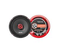 RECOIL RX65-4P 6.5" Coaxial Car Speakers with Horn Bullet Tweeter High Output Pro Audio