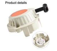 Recoil Starter 4149 190 4001 Compatible With FS94R KM94R HL91K Improved Startup Efficiency Plastic Replacement Easy Installation With Screws For Outdoor Power Tools
