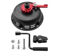 Recoil Starter Assembly Compatible with Hemi Engine Coleman CT200U BT200X Mini Bike,Pull Cord Start Fit for GX160 Baja Massimo Trailmaster Mini Bike Go Kart Motor Water Pump, Black
