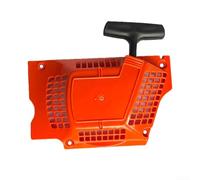 Recoil Starter Assembly for 340 345 350 351 353 346XP Chainsaw Pull Cord Kit with Spring Pulley Rope Orange Plastic Part