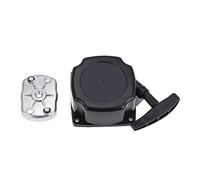Recoil Starter Assembly, Plastic Sturdy Plastic Recoil Pull Starter Lawnmower Starter Kit 13x8.5x4.2cm with Starter Plate Pull Starter for Brush Cutter and Scooter Use