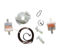 Recoil Starter Assembly Repair Kit Replacement for 450E 500E 575E 600E 625E Lawn Mower Parts Pull Rope Spring Rewind Starter 140cc Engine
