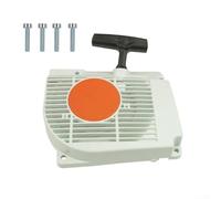 Recoil Starter Assembly With Screws, Rewind Pull Start For Chainsaw, Robust Plastic Build, Easy Install Replacement, For Ms290 Ms310 Ms390