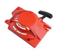 Recoil Starter for Baumer-AG SX62 and DMC6200CS 62cc Chainsaws, Plastic Pull Start Assembly Replacement Part, Easy Install OutdoorPower Equipment Accessory, Orange
