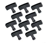 Recoil Starter Handle for Honda for gx270 for gx340 for gx390 Engines - Pull Grip 8mm Hole Lawn Mower Chainsaw Generator Parts Black 2 Pack(10pcs)