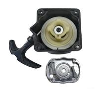 Recoil Starter Kit for Brush Cutter Engines 43CC 49CC 52CC Featuring Standard Mounting Pattern and Functional Cord Retraction