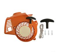 Recoil Starter Pull Start Assembly Replacement for Stihl-BG50 Leaf Blower 4229-080-2107, Gas Powered Handheld Blower Starter Rope Rewind Spring Pulley(starter set)