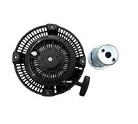 Recoil Starter Pull Start With Cup Assembly Compatible Compatible with EX40 Engine Motor Replacement Parts(Pull Start with cup)