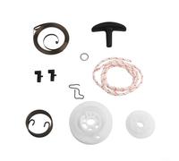 Recoil Starter Repair Kit Replacement for Leaf Blowers For BG86C SH56C Including Springs, Pawls, Bracket, Claw, Starter Rope, Handle and Washer to Restore Equipment Functionality