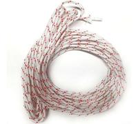 Recoil Starter Rope for Lawnmower and Brush Engines, 10 Meter Length 3mm Diameter, Polyamide Core for Tear Resistance and Smooth Pulley Use