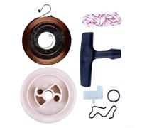 Recoil Starter, Spring and Pull Cord Kit, Compatible with 024 024AV 026 026 PRO MS240 MS260 Chainsaws, Replacement for Parts 1118-190-0600 1125-195-0401, Plastic Repair Set