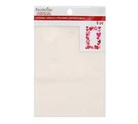 Recollections Valentine's Day Layering Stencils, Heart Frame Border Design, 5 Piece Set