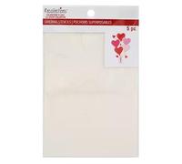 Recollections Valentine's Day Layering Stencils, Heart Shaped Balloon Bouquet Design, 5 Piece Set, 4 x 6 Inches, Plastic Mylar