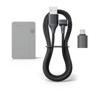 RECOLX AI Voice Recorder Replacement Accessories for Recording & Transcription 2ft Connector Cord & OTG Adapter,