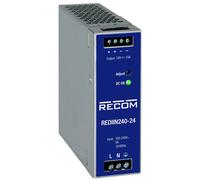 RECOM REDIIN240-24 Power Supply 24V 10A 240W 1 Output Rail Mounted