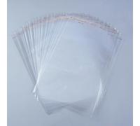RECON UP Self Seal Cellophane Bags, Clear Sweet Bags, Self Adhesive Cellophane Bags, Gift Bags For Different Occasions (A4 (8.8X12 Pack Of 50))