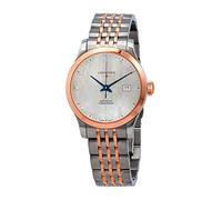 Record 30mm Stainless Steel/Gold Cap 200 Automatic, blue, blue