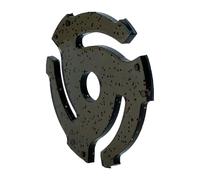 Record Adapter - 45 RPM, Vinyl Record Accessory Center Hole Adapter Replacement | Casual Listener Beginner Audiophile Studio DJ Equipment, Collectors Home Party Use Tool