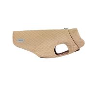 Record - Brandy Dog Raincoat with Velcro Closure and Adjustable Elastic Bands for Paws. Warm and Comfortable Winter Dog Coat | Beige, M, Back Length 40 cm