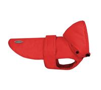Record - Brumy Waterproof Dog Coat with Removable Hood, Warm and Durable Waterproof Perfect for Protecting Your Dog from Rain and Cold |Red, L - Back Length 45cm