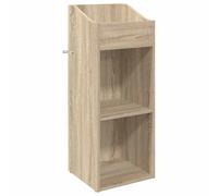 Record Cabinet 36 x 36 x 95.5 cm Engineered Wood Media Storage vidaXL