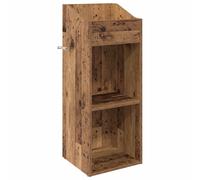 Record Cabinet 36 x 36 x 95.5 cm Engineered Wood Media Storage vidaXL