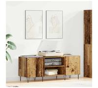 Record Cabinet Vinyl Record Storage Sideboard Cabinet Engineered Wood vidaXL