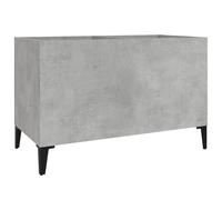 Record Cabinet Sideboard Side Concrete Grey Engineered Wood vidaXL