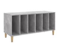 Record Cabinet Sideboard Side Concrete Grey Engineered Wood vidaXL