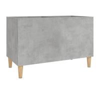 Record Cabinet Sideboard Side Concrete Grey Engineered Wood vidaXL