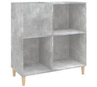 Record Cabinet Sideboard Side Concrete Grey Engineered Wood vidaXL