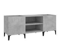 Record Cabinet Storage Sideboard Concrete Grey Engineered Wood vidaXL