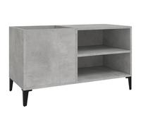 Record Cabinet Storage Sideboard Concrete Grey Engineered Wood vidaXL