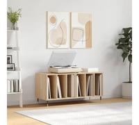 Record Cabinet Vinyl Media Storage Player Stand Sideboard Hallway Furniture Unit