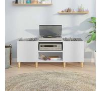 Record Cabinet Vinyl Record Storage Sideboard Cabinet Engineered Wood vidaXL
