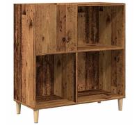 Record Cabinet Vinyl Record Storage Sideboard Cabinet Engineered Wood VidaXL
