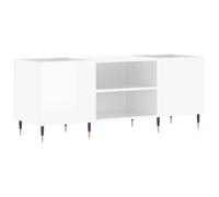 Record Cabinet Vinyl Record Storage Sideboard Cabinet Engineered Wood vidaXL