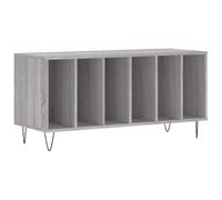 Record Cabinet Vinyl Record Storage Sideboard Cabinet Engineered Wood vidaXL