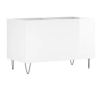 Record Cabinet Vinyl Record Storage Sideboard Cabinet Engineered Wood vidaXL
