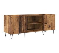 Record Cabinet Vinyl Record Storage Sideboard Cabinet Engineered Wood vidaXL