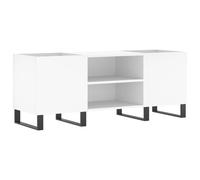 Turntable Player Stand Vinyl Record Storage Wood Side Cabinet Classic LP Holder