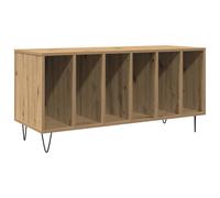 Record Cabinet Vinyl Record Storage Sideboard Cabinet Engineered Wood vidaXL