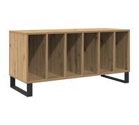 Record Cabinet Vinyl Record Storage Sideboard Cabinet Engineered Wood vidaXL