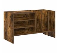 Record Cabinet with Shelf with Storage Engineered Wood Home Media Decor vidaXL